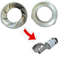 Комплект металевих ножів горизонтальної кавомолки для кавомашин Saeco, Philips, Gaggia, 996530016342 2