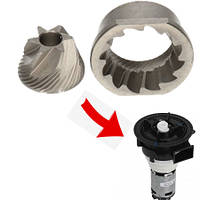 Комплект металевих ножів вертикальної кавомолки для кавомашин Saeco, Gaggia, 226473500