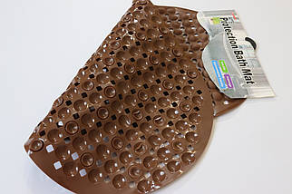 Силіконовий килимок у ванну на присосках PopIt 34*67 см 7232-POP-brown, фото 5