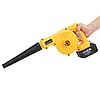 Акумуляторна повітродувка пилосос 2в1 для збирання листя, BLOWER LY-4, бездротовий садовий пилосос-дуйка, фото 9