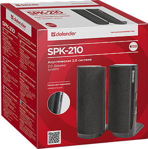 Акустика Defender SPK-210 2.O, 2x2 W, 220V (65210), фото 4