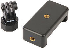 Головка-тримач Velbon M-kit (Smart Phone Holder + Action Cam Adapter)