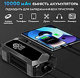 Пусковий пристрій для авто з компресором Jump Starter Quicko 9556, фото 5