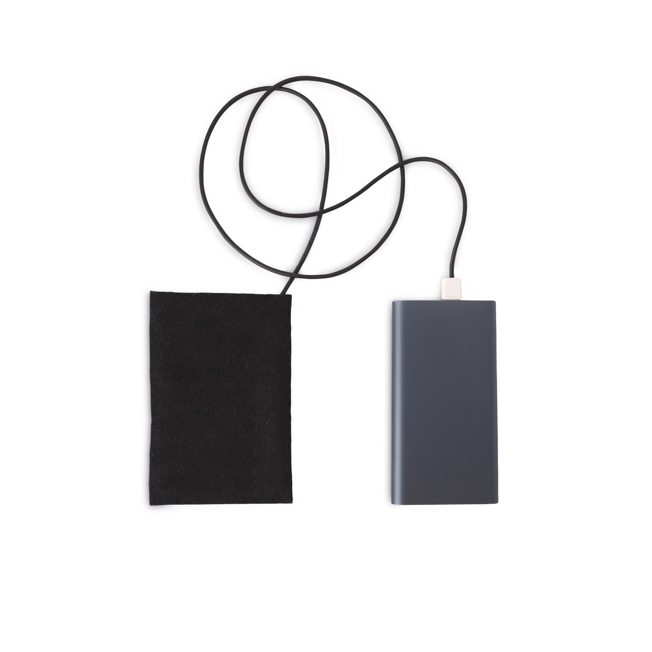 Грілка кишенькова від Power Bank ТРІО 05001 5В, 10х15 см, чорна, фото 1