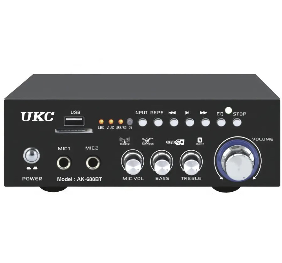 Підсилювач звуку UKC AK-688BT 9489, фото 1