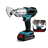 Ножиці для металу акумуляторні Krafftec НФ-00008856 36V, фото 4