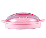 Апарат для нагрівання воску із силіконовою чашею Silicon Wax Warmer CL-2208 9517, рожевий, фото 3