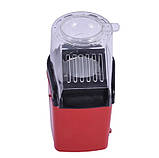 Апарат для приготування попкорну 9035, червоний, фото 3