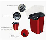 Апарат для приготування попкорну 9035, червоний, фото 7