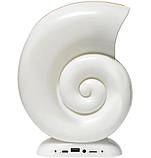 Bluetooth-колонка, настільна лампа L39 mini 9511 з RGB-підсвіткою, біла, фото 4