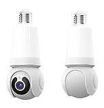 Камера відеоспостереження в патрон E27 Q26 Wi-Fi 9530, фото 3