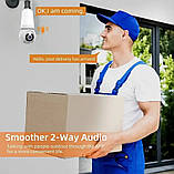 Камера відеоспостереження в патрон E27 Q26 Wi-Fi 9530, фото 7