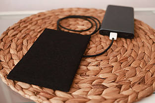 Грілка кишенькова від Power Bank ТРІО 05001 5В, 10х15 см, чорна, фото 3