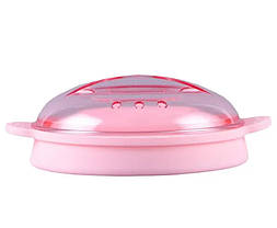 Апарат для нагрівання воску із силіконовою чашею Silicon Wax Warmer CL-2208 9517, рожевий, фото 3