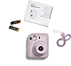 Камера миттєвого друку Fuji INSTAX MINI 12 Lilac Purple, фото 10