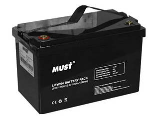 Акумулятор MUST LP15-12100 (12,8 V, 100 Ah, LiFePo4)