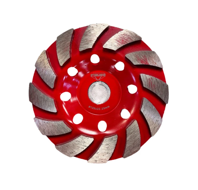 Фреза алмазна STEELRING 125 мм для шліфування бетону (WSCW125), фото 1