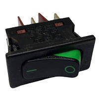 Мережевий вимикач на 2 контакти (тумблер-кнопка) для кавомашин Saeco Royal, Incanto, Ne03.028