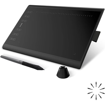 Графічний планшет Huion New 1060 Plus, 10X6.25", 5080 LPI, 8192 levels, фото 1