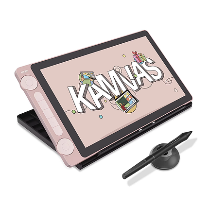 Графічний дисплей Huion Kamvas 13 (Gen 3) pink, 13.3", 5080 LPI, 16384 levels, 1920x1080, фото 1
