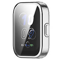 Захисний чохол для смарт годинника Amazfit Bip 5 / 5Pro сріблястий, фото 4