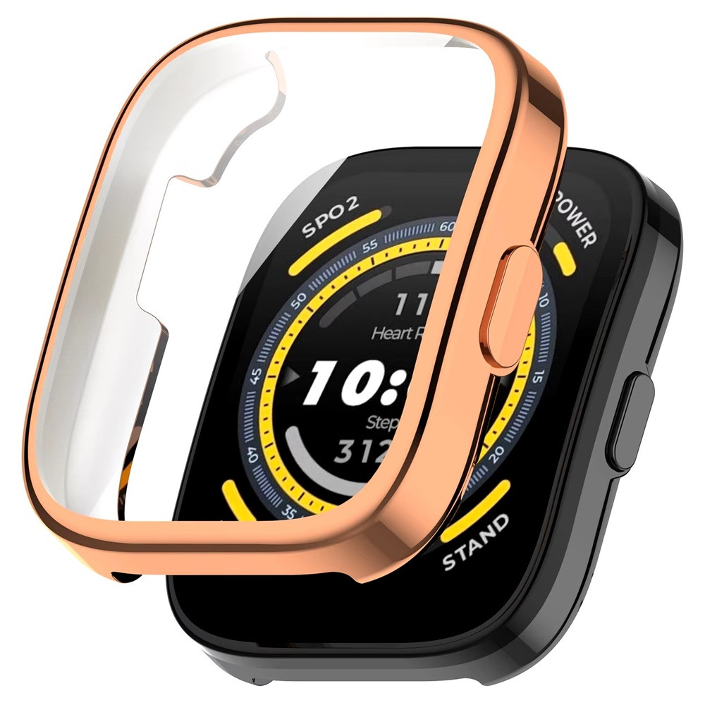 Захисний чохол для смарт годинника Amazfit Bip 5 / 5Pro рожеве золото