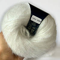 Пуф люрекс 2004 білий