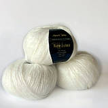 Пуф люрекс 2004 білий, фото 3