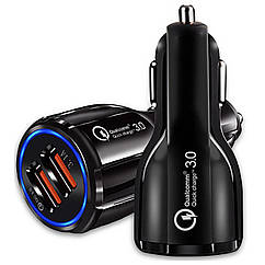 Автомобільний адаптер в прикурювач Car Charger SY-681 Black