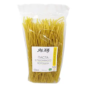 Паста пшоняна без глютену ТМ Ms.Tally, 300 г
