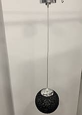 Плетений чорний підвіс (20см) (971-2001-1 BК), фото 4