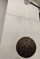 Плетений коричневий підвіс (25см) (971-2501-1 CF), фото 3