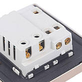 Димер вентилятора design plus білий + коробка монтажна, фото 4