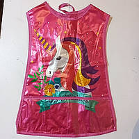 Фартук-накидка силиконовый детский для девочек "Единорог" №2