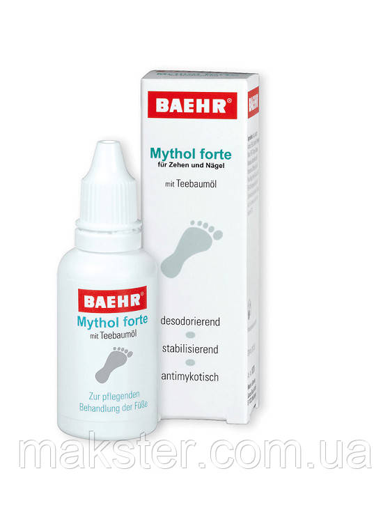 ПРОТИГРИБКОВИЙ ЗАСІБ ДЛЯ НІГ 30 МЛ “MYTHOL FORTE” PEDIBAEHR