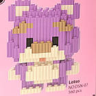 Дитячий мініконструктор Magic Blocks пазл із блоків ведмідь Лотсо, 3d конструктори на подарунок, фото 4