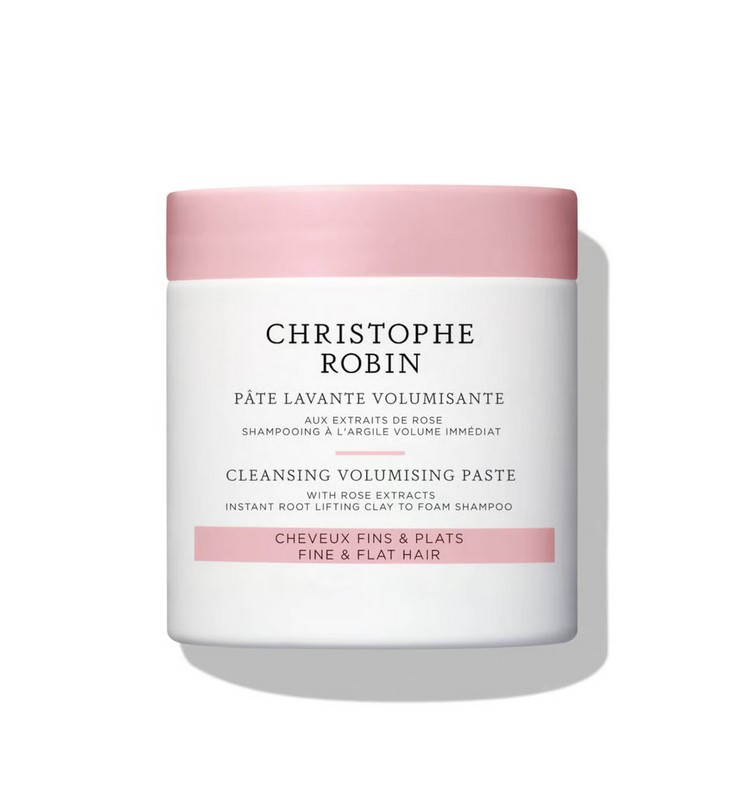 Скраб для шкіри голови Christophe Robin Cleansing Volumizing Paste With Pure Rassoul Clay & Rose Extacter 75 мл