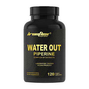 IronFlex Water Out Piperine 120 veg caps