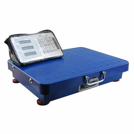 Ваги електронні товарні платформні бездротові DOMOTEC ACS-350 350 кг 40х50 см Wi Fi торговельні ваги, фото 3