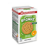 Печиво вівсяне зі смаком апельсина без доданого цукру PAPADOPULOS 155 г