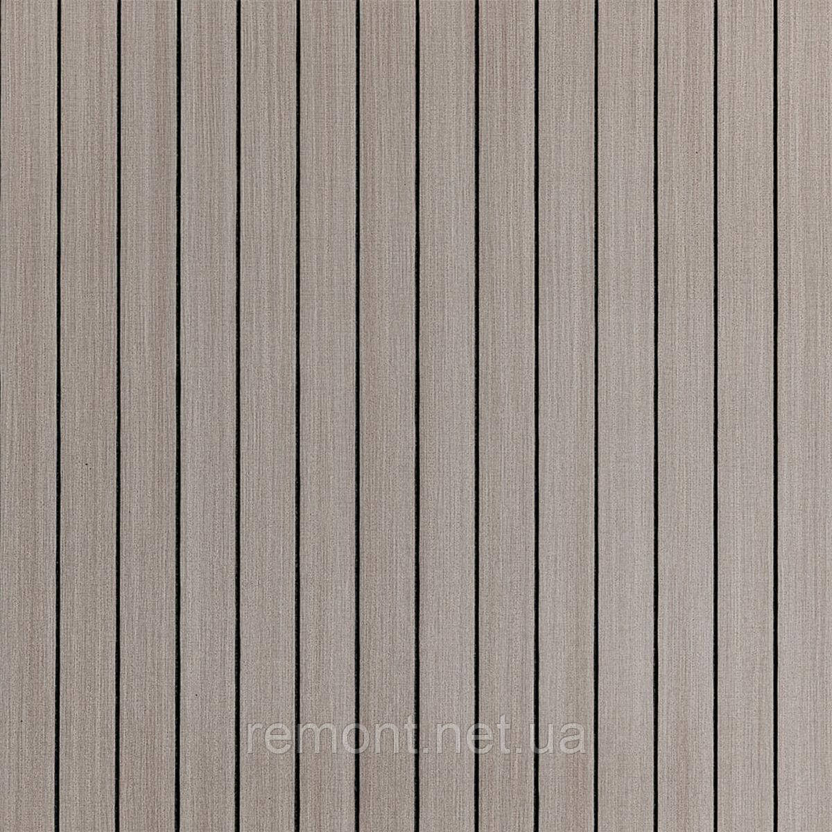 Покриття вінілове самоклеюче 3D рейки 600х600х2,8мм Дуб мокко SW-00002201, фото 1