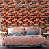 R179-2-20 Панель стінова у рулоні 3D 700х19600х2мм Коричневий SW-00002280, фото 6