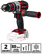 Набір акумуляторних інструментів EINHELL TK 18/3 Li (CD+AG+HD+2 Battery+Bag) : з АКБ 2шт-18V 3.0Ач+ЗП, фото 3