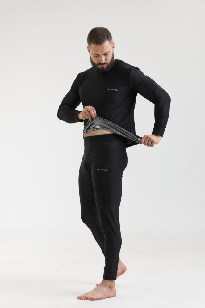 Чоловічий якісний комплект термобілизни Columbia OMNI-HEAT для бігу та активного відпочинку, фото 1