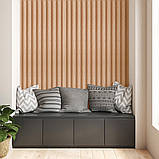 Рейка декоративна PS 2900х120х20мм Бук SW-00002145-, фото 7