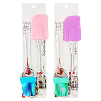 Пензлик + лопатка силіконова 24 см