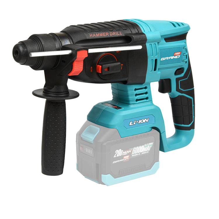 Акумуляторний перфоратор Grand ПА-20/26 BL (Машка), фото 1
