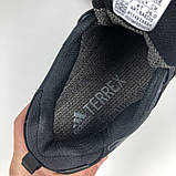 Чоловічі кросівки Adidas Terrex Swift R2 GTX термостильні молодіжні чорні, фото 8