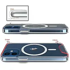 Чохол SPACE MagSafe для IPhone 16 Pro Прозорий, фото 2