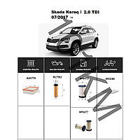 Комплект фільтрів Skoda Karoq 2.0 TDI (2017-) WIX